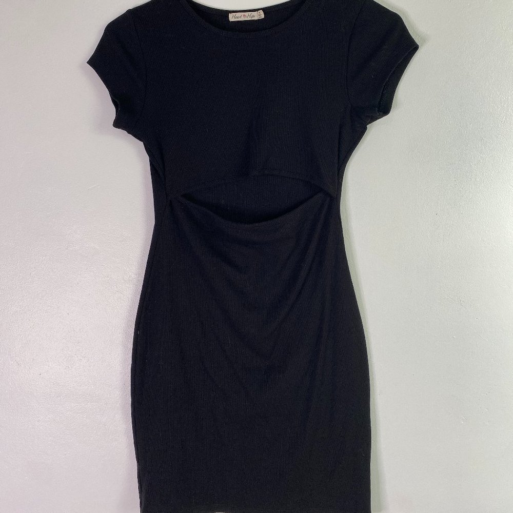 Under boob cut-out mini dress